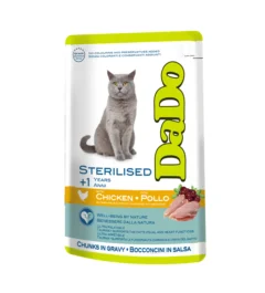 Sachet Fraîcheur Adulte Chat Stérilisé Poulet x 24 (+1 an)